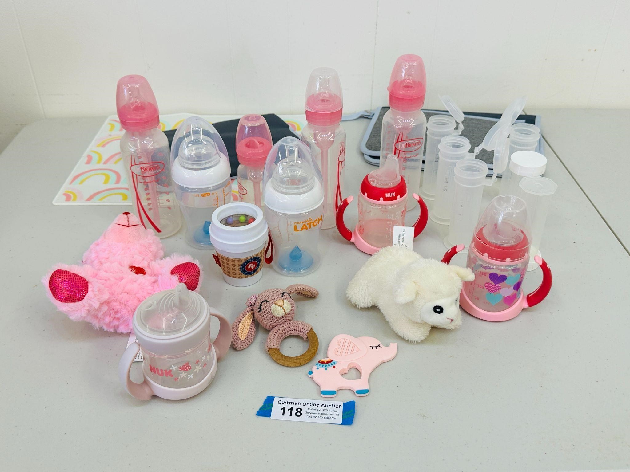 Baby Bottles, Sippy Cups & Related Items