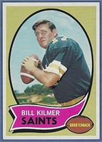Nice 1970 Topps 166 Bill Kilmer New Orleans Saints