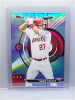 Mike Trout 2023 Topps Finest Blue /300