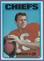 1972 Topps #245 Len Dawson Kansas City Chiefs