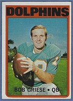 1972 Topps #80 Bob Griese Miami Dolphins