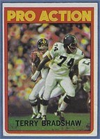 1972 Topps #120 Terry Bradshaw 2nd Year Steelers