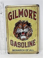 Metal sign- Gilmore Gasoline
