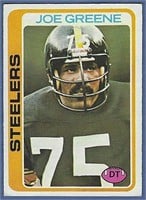 1978 Topps 295 Mean Joe Greene Pittsburgh Steelers