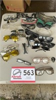 ASSORTED SAFETY GLASSES