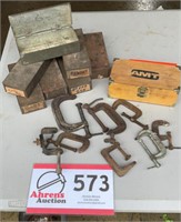 C-CLAMPS & MACHINIST  BOXES