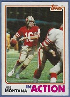 1982 Topps #489 Joe Montana 2nd Year SF 49ers