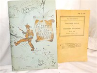 Original WW2 US. Army Soldiers hand Book plus.