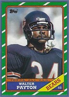 Sharp 1986 Topps #11 Walter Payton Chicago Bears