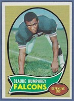Sharp 1970 Topps #156 Claude Humphrey RC Falcons