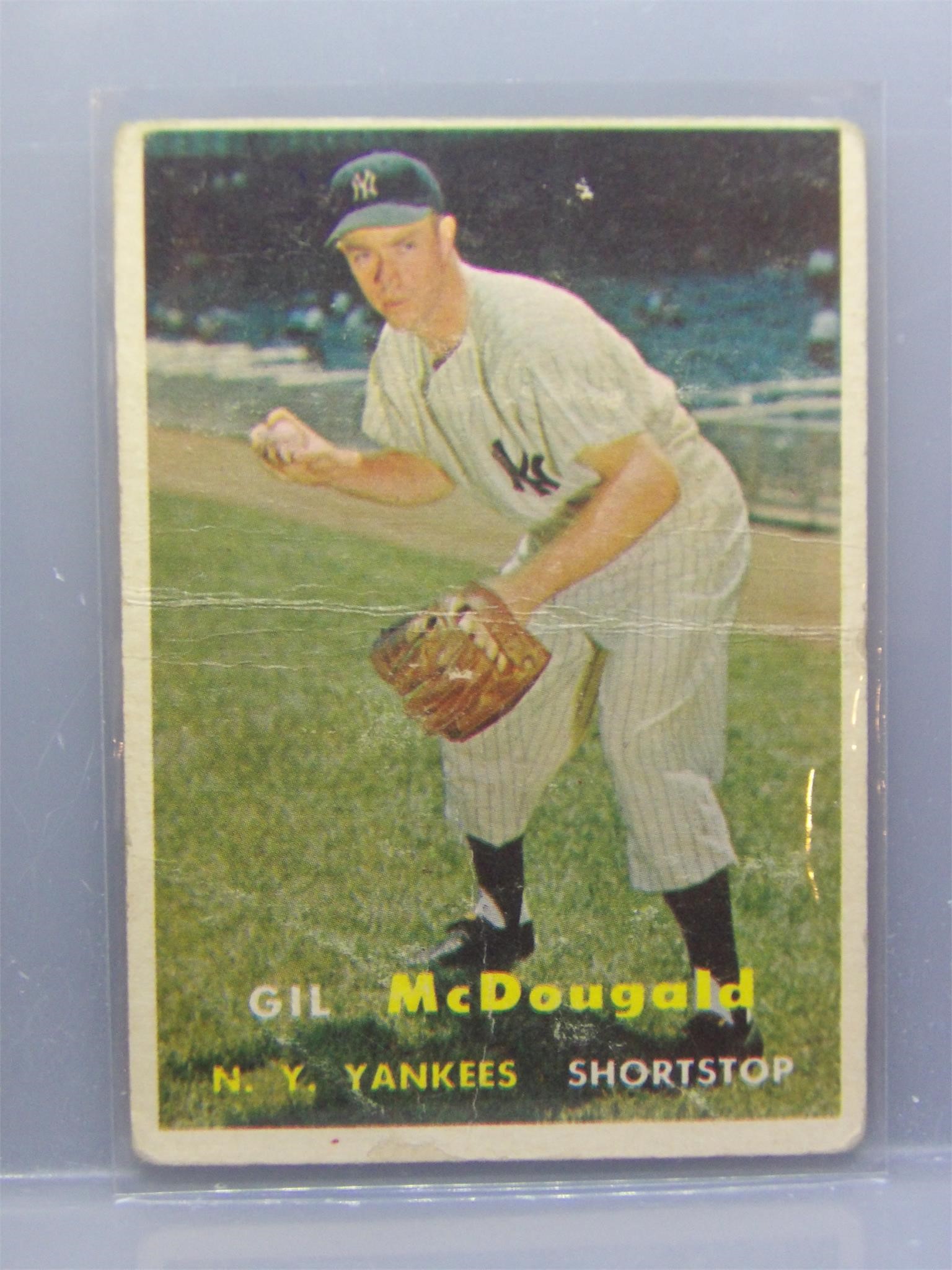 Gil McDonald 1957 Topps