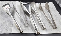 10X SS SERVING TONGS