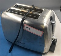 1X MASTER CHEF SS TOASTER