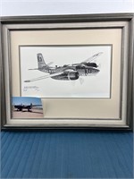 SIGNED & NUMBERED JOE MILICH A-26B AIRPLANE