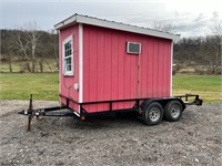 2012 Mustang Trailer w/ Building - Titled