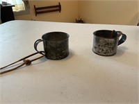 Vintage field drinking cups 3”