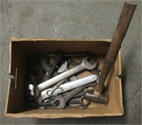 Various wrenches. Sizes range 3/4" to 1 5/8". 3