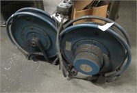 (2) Aero-motive Pow-R-Matic electric cable reels.