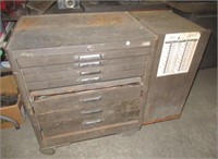 Kennedy 7 drawerer tool box with 6 drawerer side