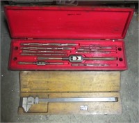 Tumico model 75-18 micrometer and tap and die