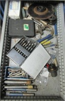 Contents of shop drawer includes Drill index,