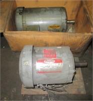 (2) Electric motors includes Dayton 2 HP and
