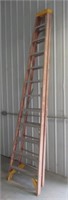 Located off-site Fiberglass step ladder.