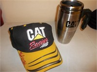 CAT Nascar 22 Racing Cap & Travel Cup