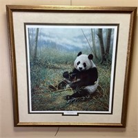 SIGNED CHARLES FRACE ‘’CHINESE TREASURE’’ PANDA