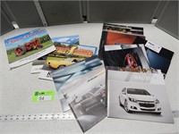 Auto brochures and Calanders