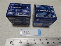 Federal 410 3" 6 shot; 50 rnds; NO SHIPPING