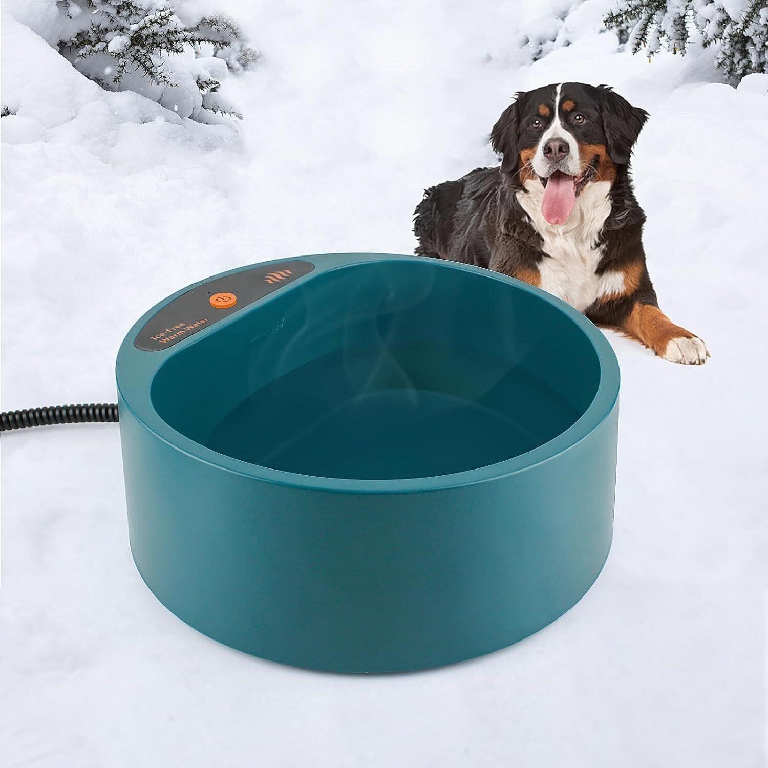 Outdoor Heated Bowl for outdoor animals