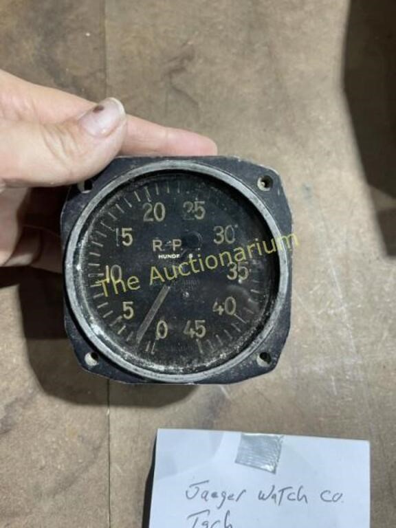 Jaegar Watch Co, Vintage Tachometer