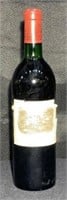 1983 Bottle of "Lafite-Rothschild Pauillac"