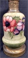 Vintage "Moorcroft" Fine Art Pottery Table Lamp