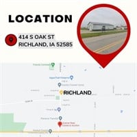 Pick-Up Location: 414 S Oak St, Richland, IA 52585
