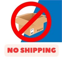 NO SHIPPING - Items must be picked up in person.