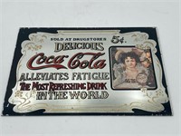 Vintage Coca-Cola “Alleviates Fatigue” Advertising