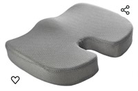 Memory Foam U-Shaped Seat Cushion - Gray