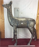 Vintage Large Fiberglass Deer