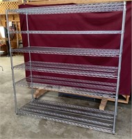 Welded Wire Shelving Rack by Omega, NSF