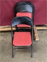 Set of Four Samsonite Folding Chairs