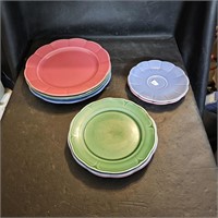 9 Pieces of Petalware Dishes