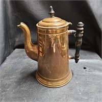 Copper Coffee Pot Rome Metal Ware