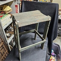 Small Wood Stool/ Plant Stand