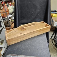 Handmade Wood Tool Carrier 26.5" L