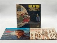 Set Of Three Elvis Presley Records