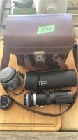 Camera lenses & cases, Minolta