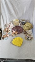 Various Porcelain & Other Decor Items