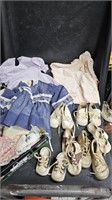 Vtg Baby Clothes & Shoes